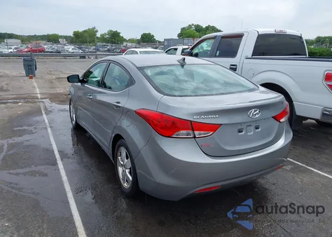 2012 Hyundai Elantra Gls (Ulsan Plant) из США, поврежденный, VIN KMHDH4AE7CU364937